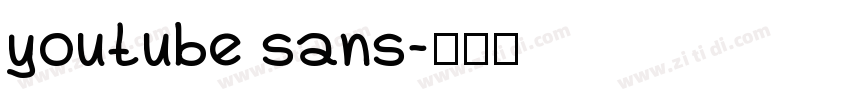 youtube sans字体转换